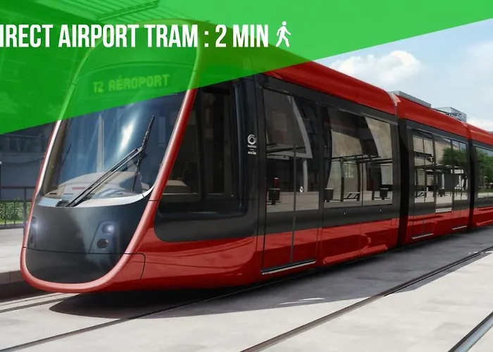 2 - Hyper Centre - Air-conditioned - Terrace - Quiet - Tramway - Equipped Kitchen - Wifi Appartamento *